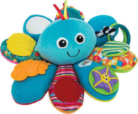 Lamaze Play Squid – Lernspielzeug für Babys – Spielen und Entdecken – Kuscheltier