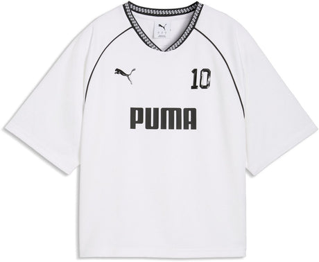 Puma Sport Relaxed Jersey Damen-T-Shirt – Weiß