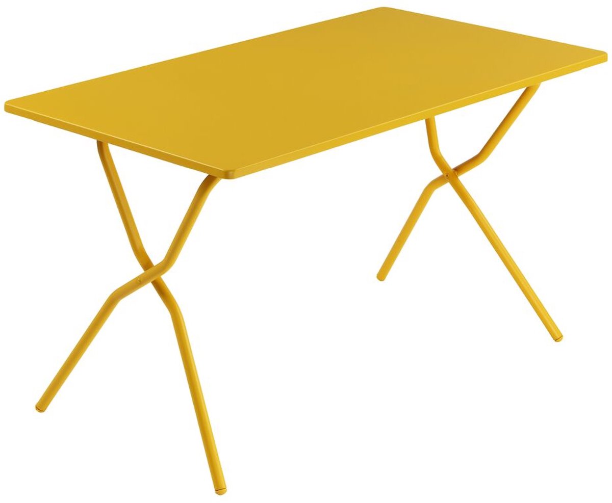 Lafuma Balkontisch - Bistrotisch - Gartentisch - klappbar - 120 x 70cm - miel