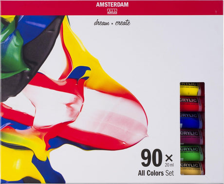 Komplettes Acrylfarben-Sammlungsset der Amsterdamer Standardserie | 90 × 20 ml