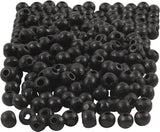 Creativ Company CC Holzperlen 5 mm schwarz 150 Stück