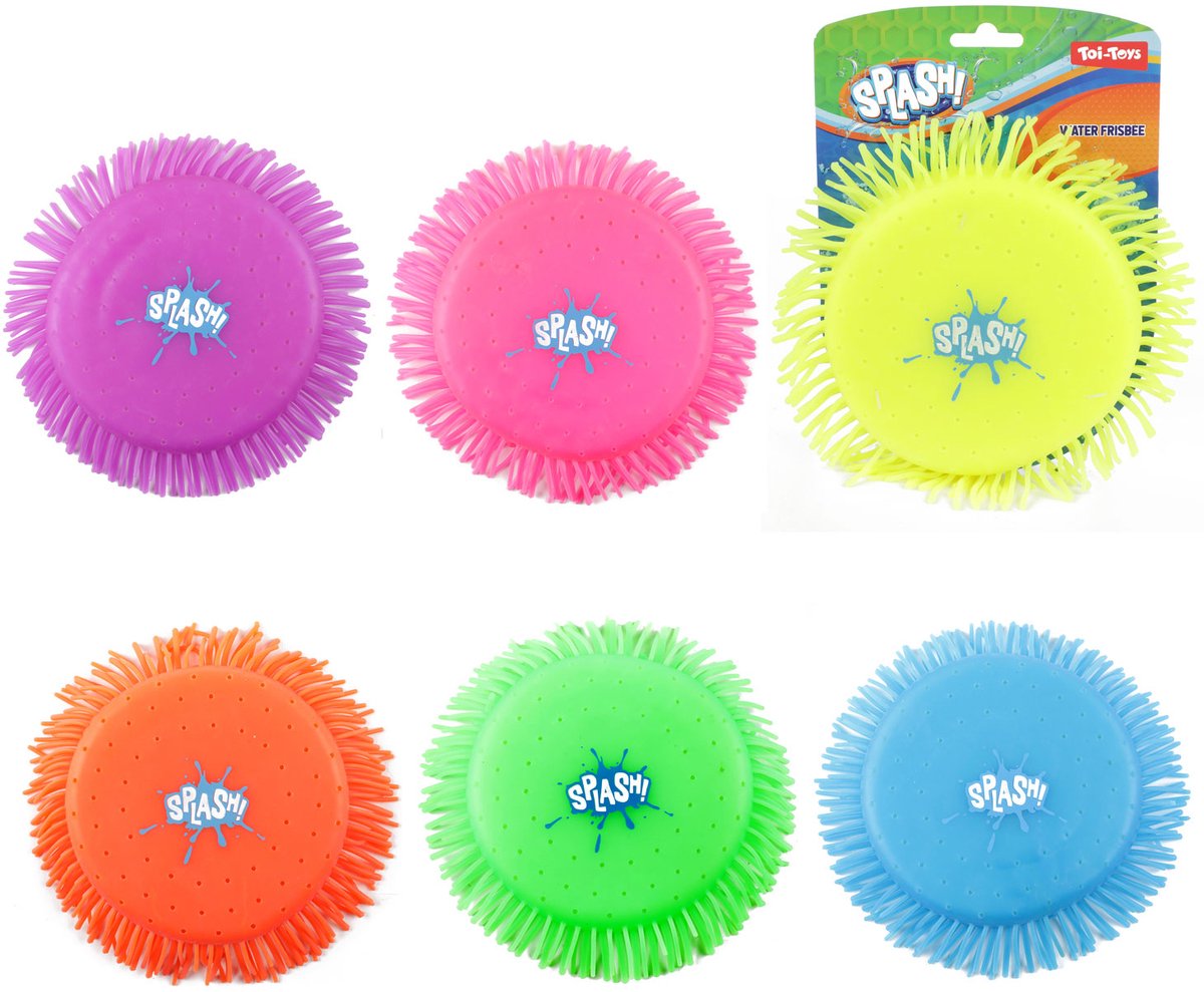 Splash Kugelfisch Frisbee 18cm 6sort (1 Stück)