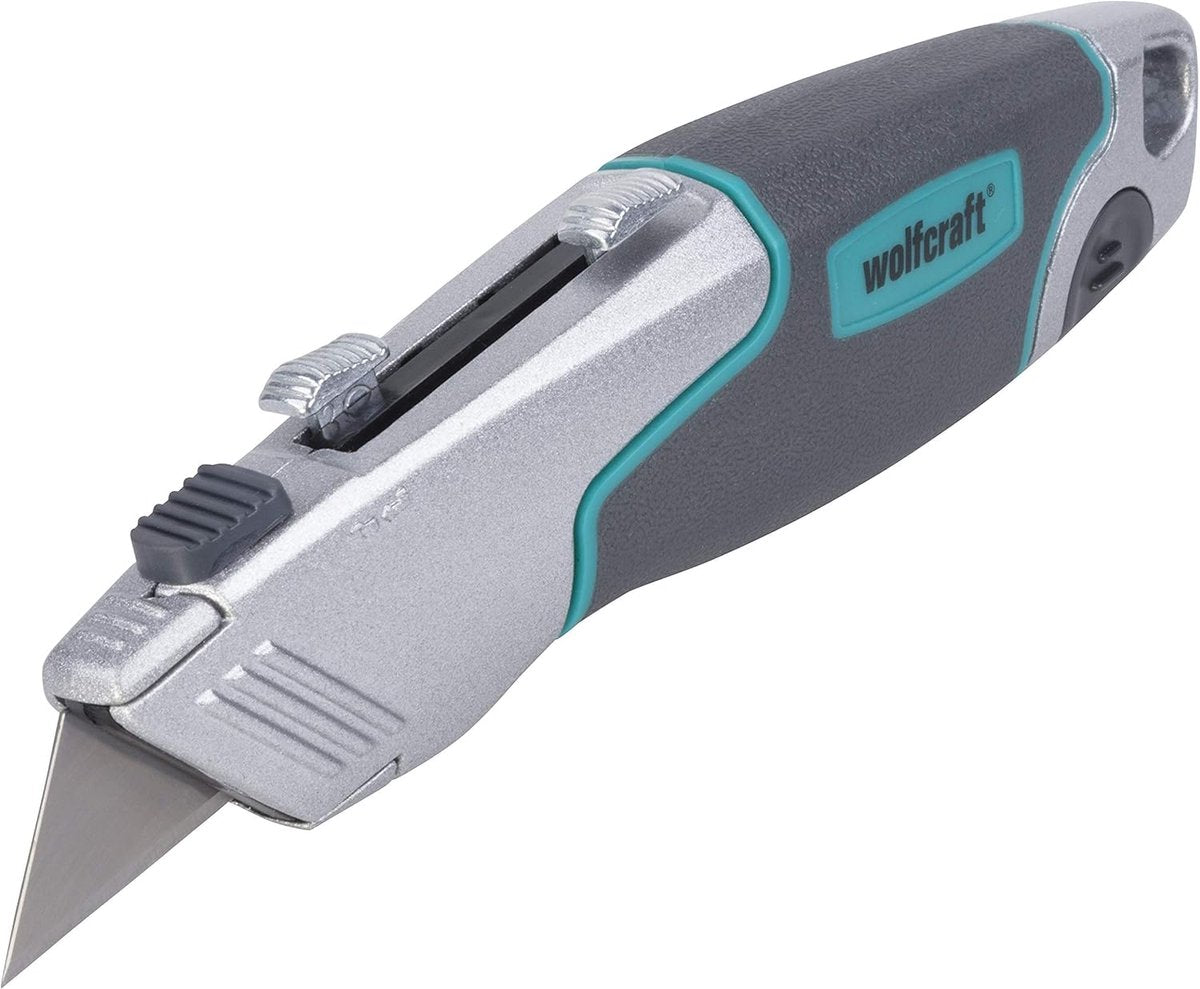 Wolfcraft Profimesser | mit zwei Klingen | 1 Stück - 4200000