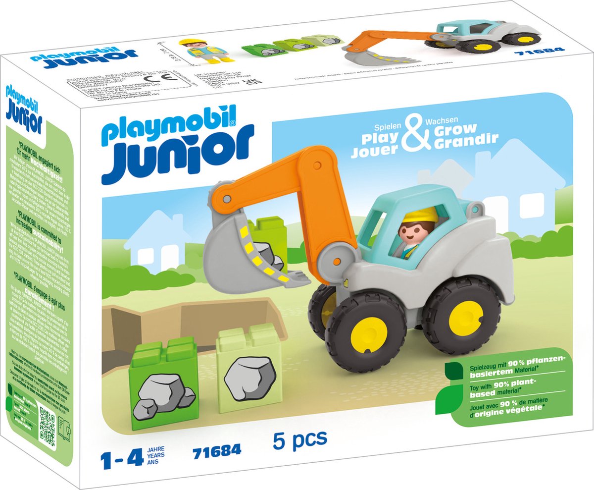 Playmobil 71684 Junior-Baggerlader