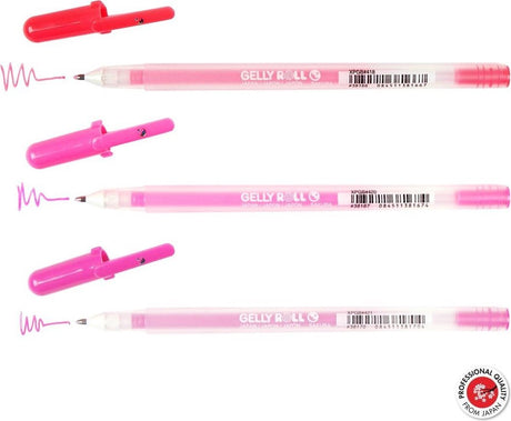 Sakura Moonlight Set mit 3 Gelstiften, Süßigkeiten