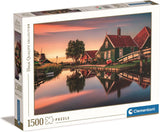 Clementoni Jigsaw Puzzle Zaanse Schans, 1500st.