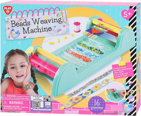 Playgo stellt Ihr eigenes Armband-Webmaschinen-Set her – 16-tlg.