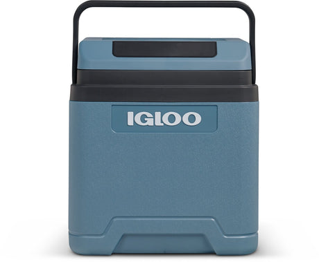 Igloo ie24 dc – thermoelektrische Kühlbox – 24 Liter – 12 V Gleichstrom – bis zu 20 °C unter der Temperatur – blau
