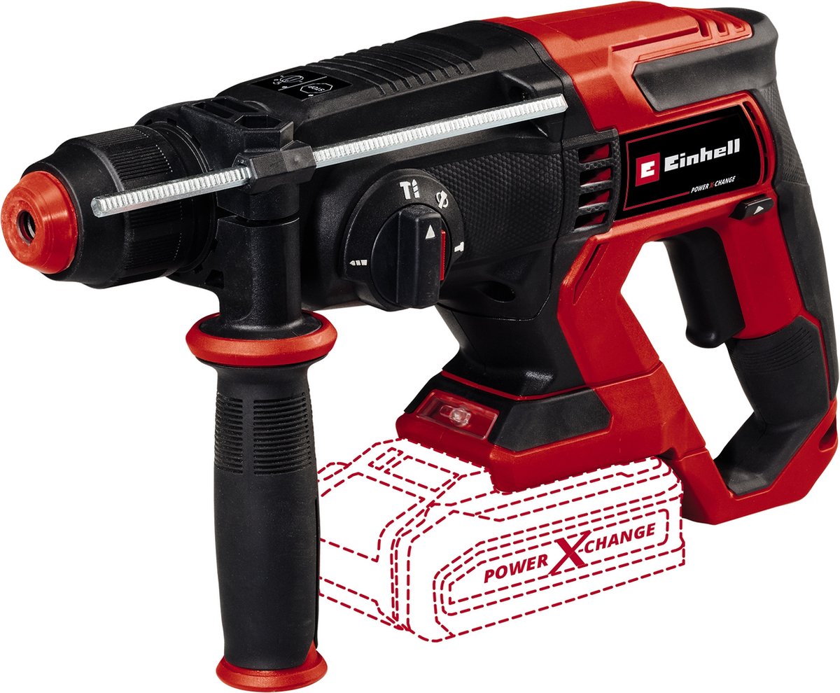 Einhell Akku-Bohrhammer Te-HD 18 20 Li Solo – Power
