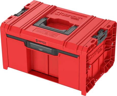 Qbrick System Qbrick System Pro Schublade 1 Werkzeugkiste 2.0 Basic Red Ultra HD Maßgeschneiderte Werkzeugkiste 450 x 310 x 244 mm 12 l