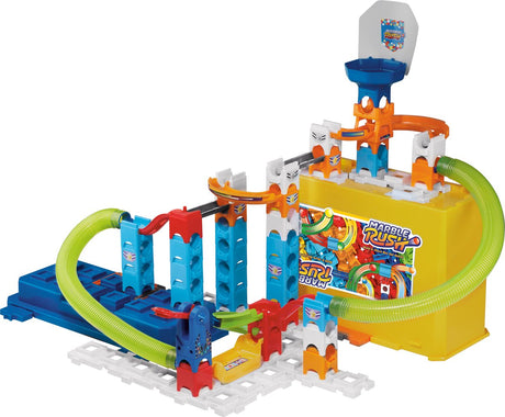 Vtech Marble Rush – Build Store Box Set M400 – Murmelbahn – 65 Teile – inklusive 5 Murmeln – ab 4 Jahren