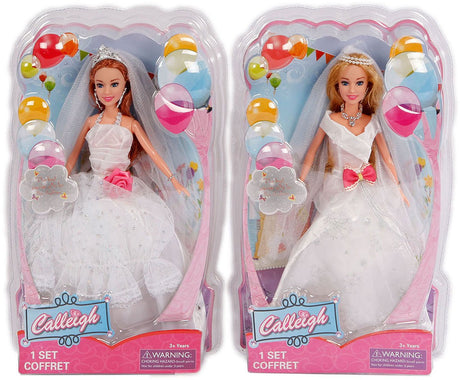 Toys Amsterdam Teenagerpuppe Calleigh Bride – 29 cm weiß