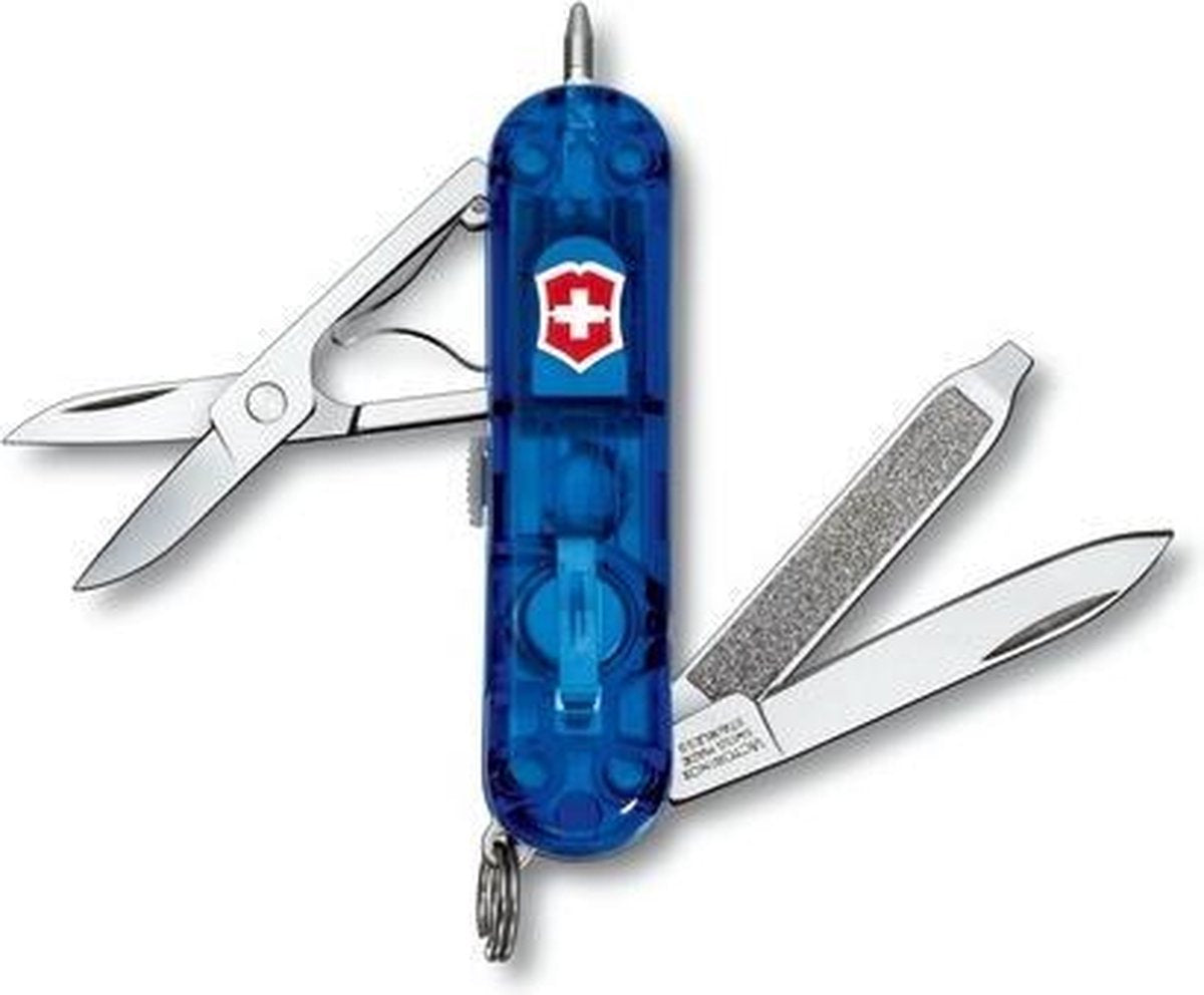 Victorinox Signature Lite blau transparentes Taschenmesser 7 Funktionen