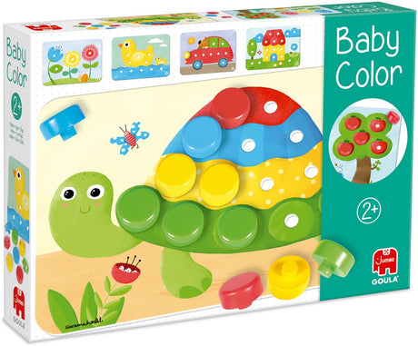 Goula Jumbo – Schildkröten-Babyfarben-Lernfarben – Lernspiel