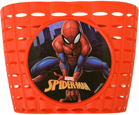 Volare Spider-Man-Kunststoffkorb – Jungen – Rot