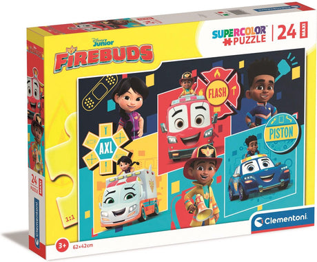 Clementoni - Puzzle - 24 Maxiteile - Disney Firebud - Kinderpuzzle - ab 3 Jahren
