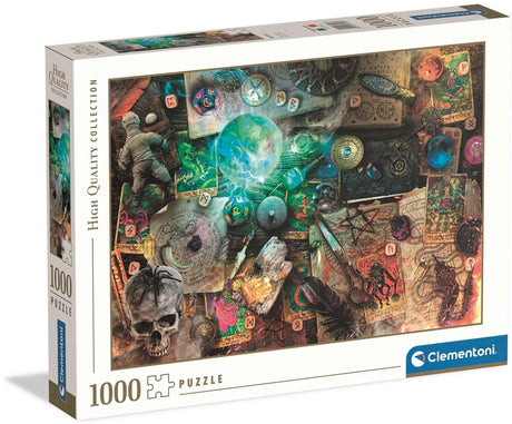 Ty Clementoni Maleficium – magische Fantasy-Szene – Puzzle 1000 Teile Erwachsene – Puzzle HQC hochwertige Kollektion ab 12 Jahren