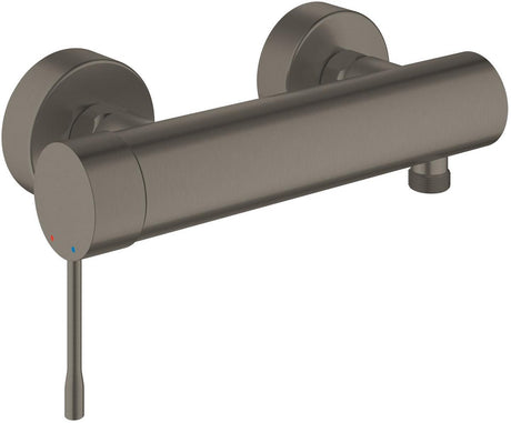 Grohe Essenz neue Duscharmatur – Mischbatterie – 15 cm Achsabstand – Hartgraphit gebürstet (Anthrazit matt)