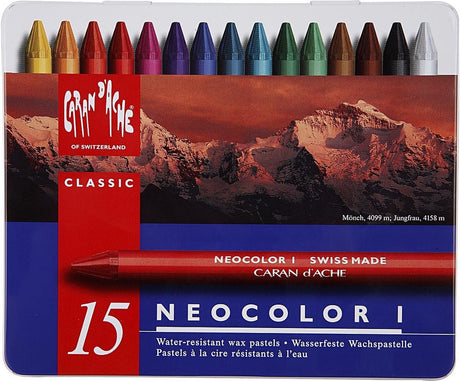 Caran d'ache https: www.cchobby.nl caran-d-ache-neocolor-i-l-10-cm-thickness-8-5-mm-various-colours-15-piece-1-box