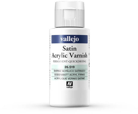 Vallejo hobbyverf acrylverf - 26519 satin acrylic varnish (60 ml) verf flesje - 60 ml