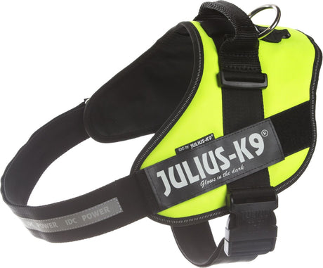 Julius K9 Julius-K9 IDC Power Harness – Hundegeschirr – 2XL – Größe 3 – Neon