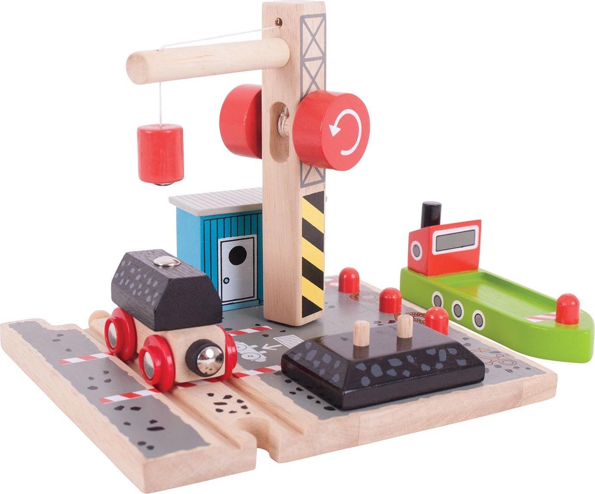 Bigjigs Holzschienen – Kohleverladestation