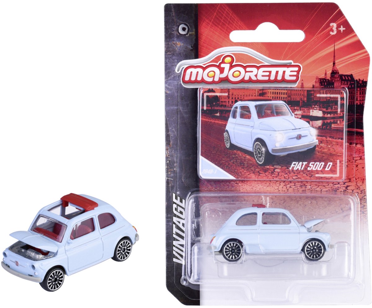 Majorette Fiat 500, weiß (Vintage)