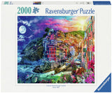 Ravensburger Puzzle farbenfrohe Cinque Terre, 2000 Teile.