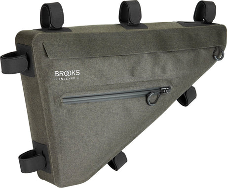 Brooks Scape Frame Bag – Wasserdichte Fahrradrahmentasche, 5,5 l, Grün