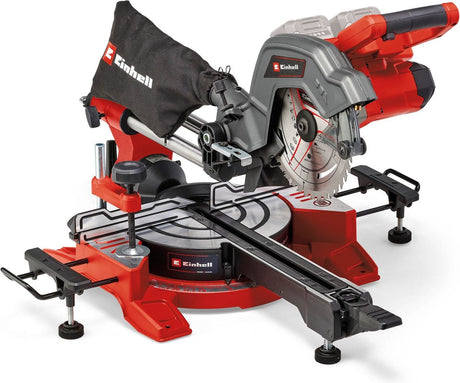 Einhell Akku-Radial-Kapp- und Gehrungssäge TE-SM 36 8 L Li Solo – Power X-Change – 36 V Li-Ion – ø216 mm – inkl. 40-Zahn-Sägeblatt - exkl. Akku und Ladegerät