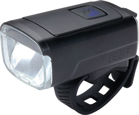 Bbb cycling stud50 koplamp fiets - fietsverlichting usb oplaadbaar - voorlicht stadsfiets - voorlamp fiets - 200 lumen - waterdicht - lange accuduur - bls-230