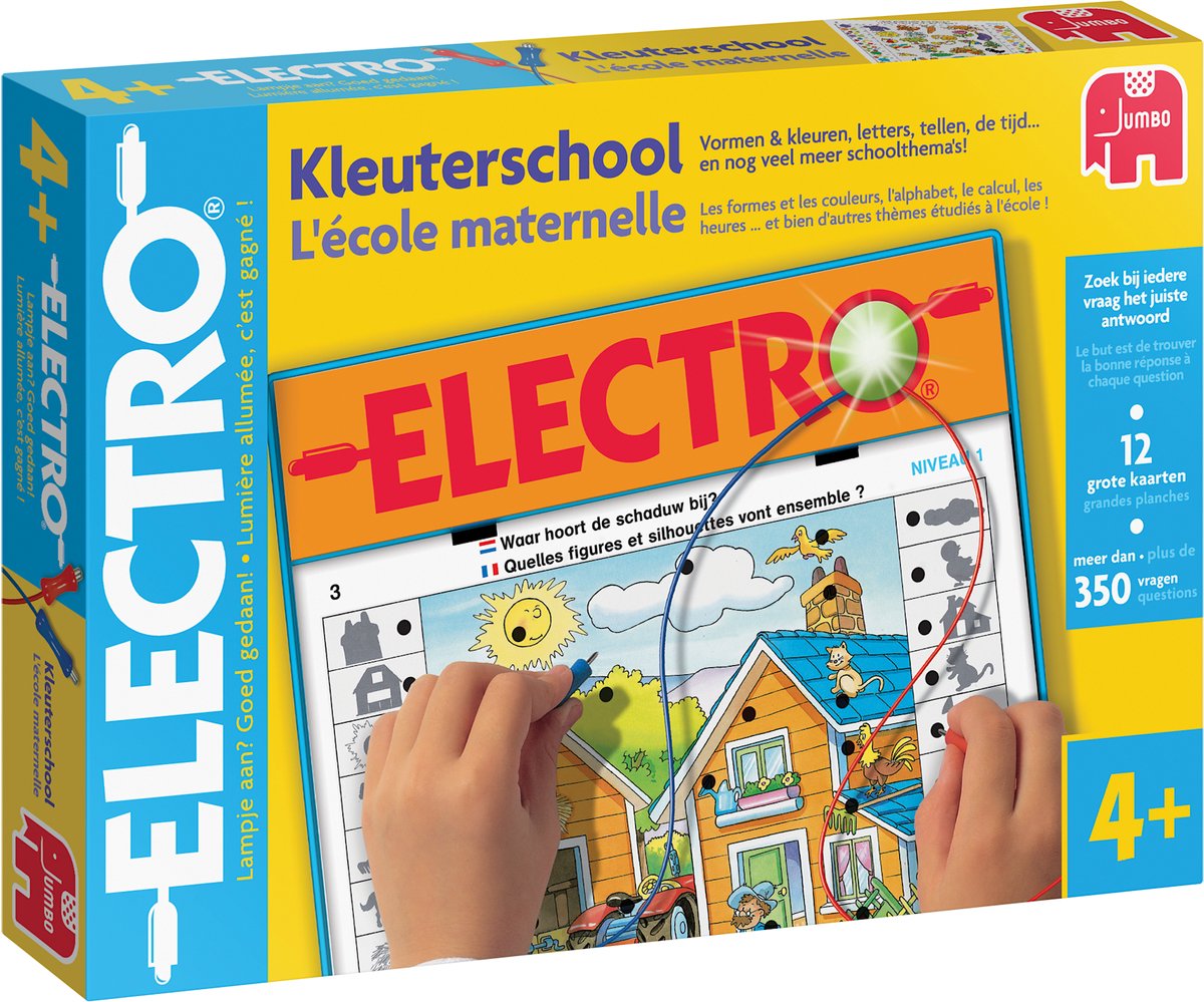 Elektro-Jumbo – Kindergarten – Belgien – Lernspiel