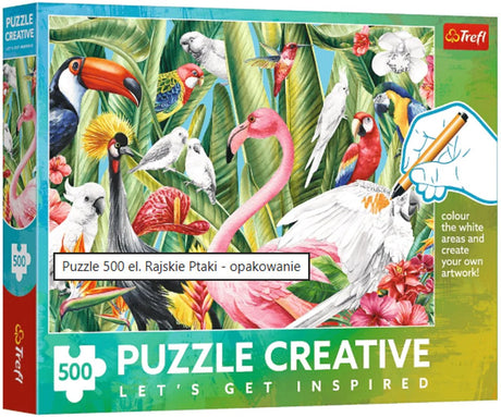 Trefl Paradiesvogel-Puzzle – 500 Teile – ab 10 Jahren