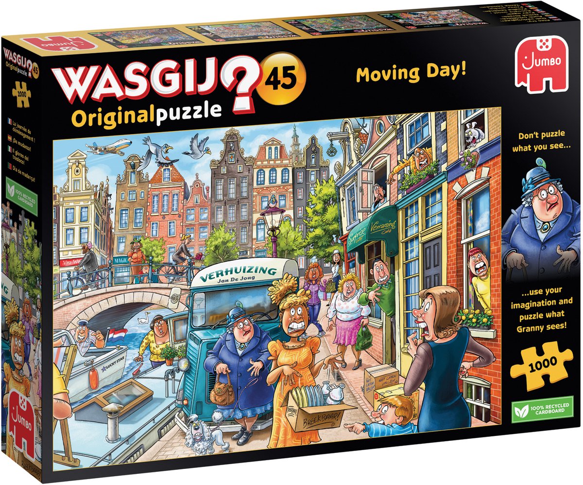 Wasgij original 45 – Umzugstag! - 1000 Teile Puzzle - Puzzle