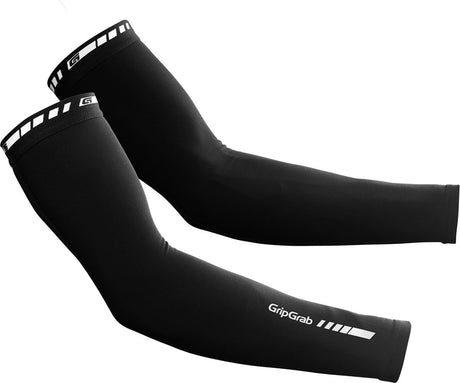 Gripgrab – leichte Armstulpen Frühling Herbst Fahrrad-Armstulpen Fahrrad-Armstulpen – Schwarz – Unisex – Größe L