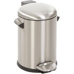 Eko Vepa Bins Treteimer Belle Deluxe matt Edelstahl 3 Liter