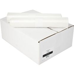 V-part transparante mdp vuilniszakken 70x110 cm, 0.021 mm dik - 250 stuks (10 rollen)