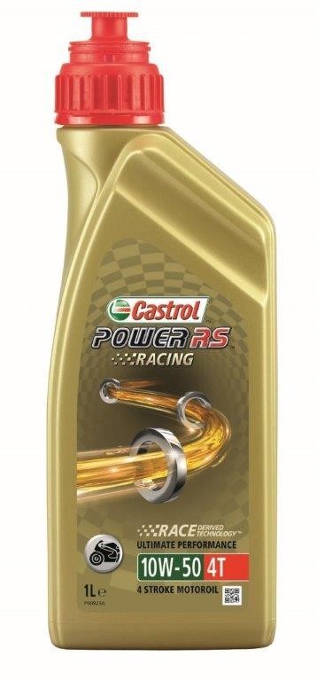 Castrol Oil Power RS ​​Racing 4T 10W-50 Flasche bis 1 Liter