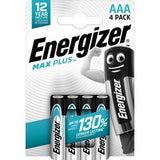 Energizer Max Plus LR03 AAA Blister 4 Stück