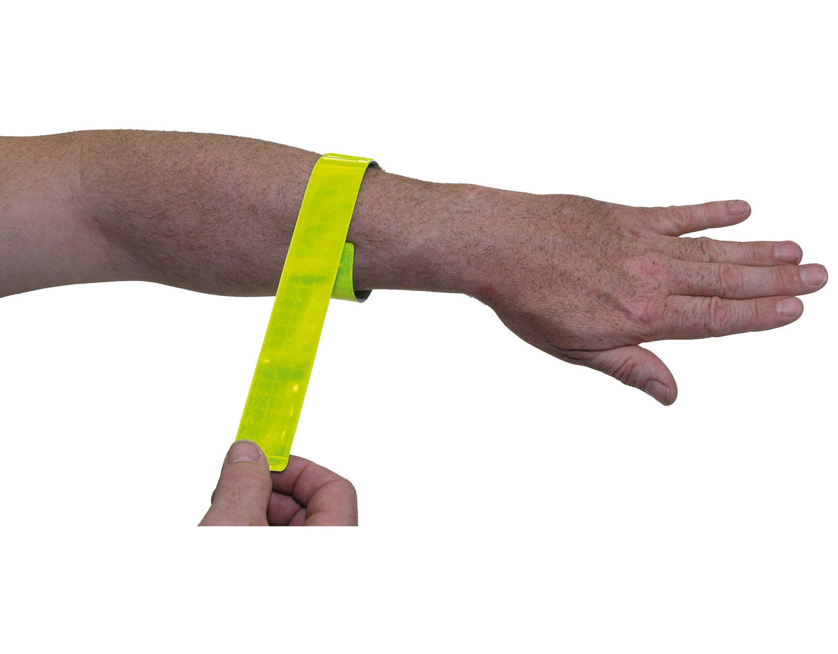 Messingschlager M-Wave Reflektor Snapwrap Arme und Beine gelb (2.)