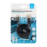 No Brand Ladekabel USB A Lightning | 4 Stück
