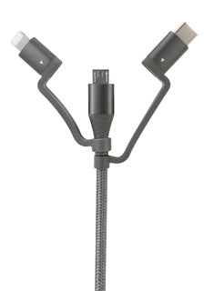 3 in 1 Daten- und Ladekabel 120 cm lang