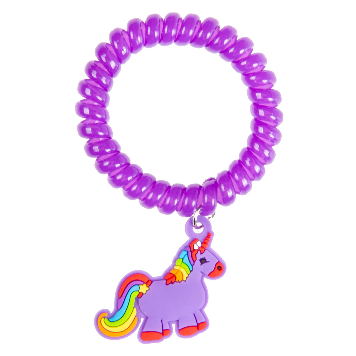 Bracciale a corda unicorno con fascino