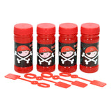 bellenblaas piraatjes, 4x50ml