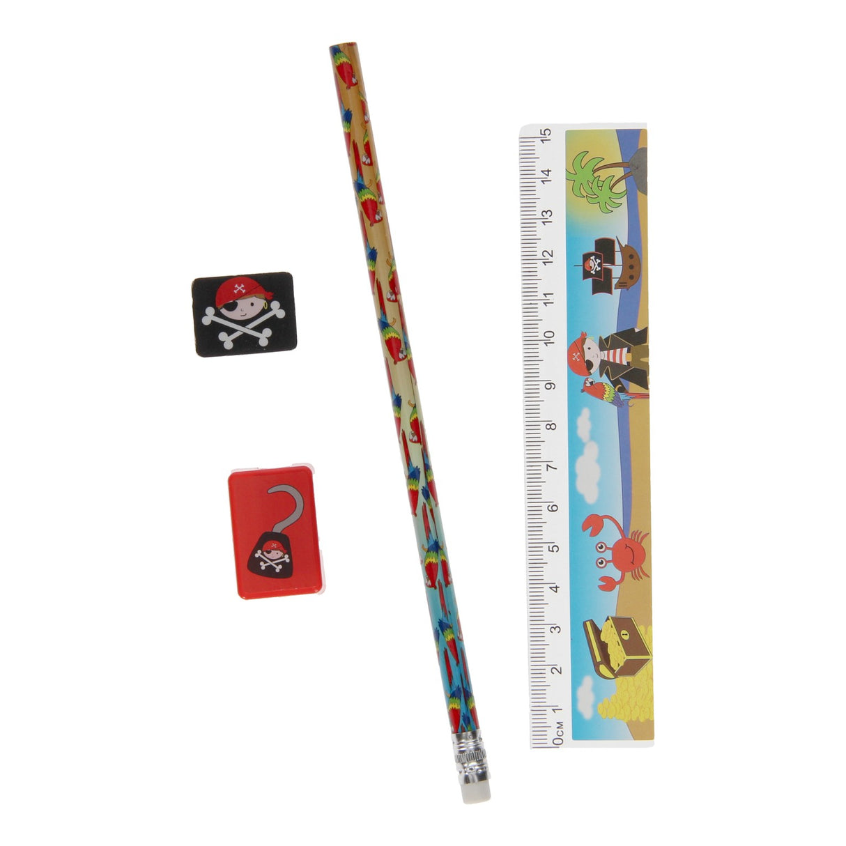 Duckiez Schreibset Piratenfarbe