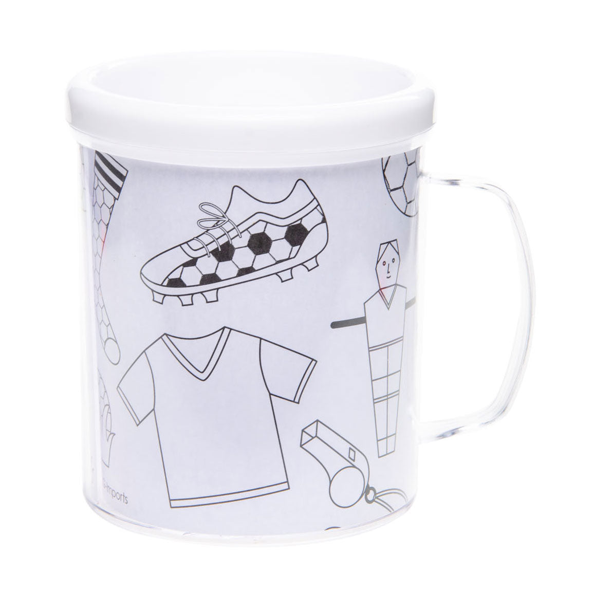 Duckiez färbe deine eigene Fußballtasse