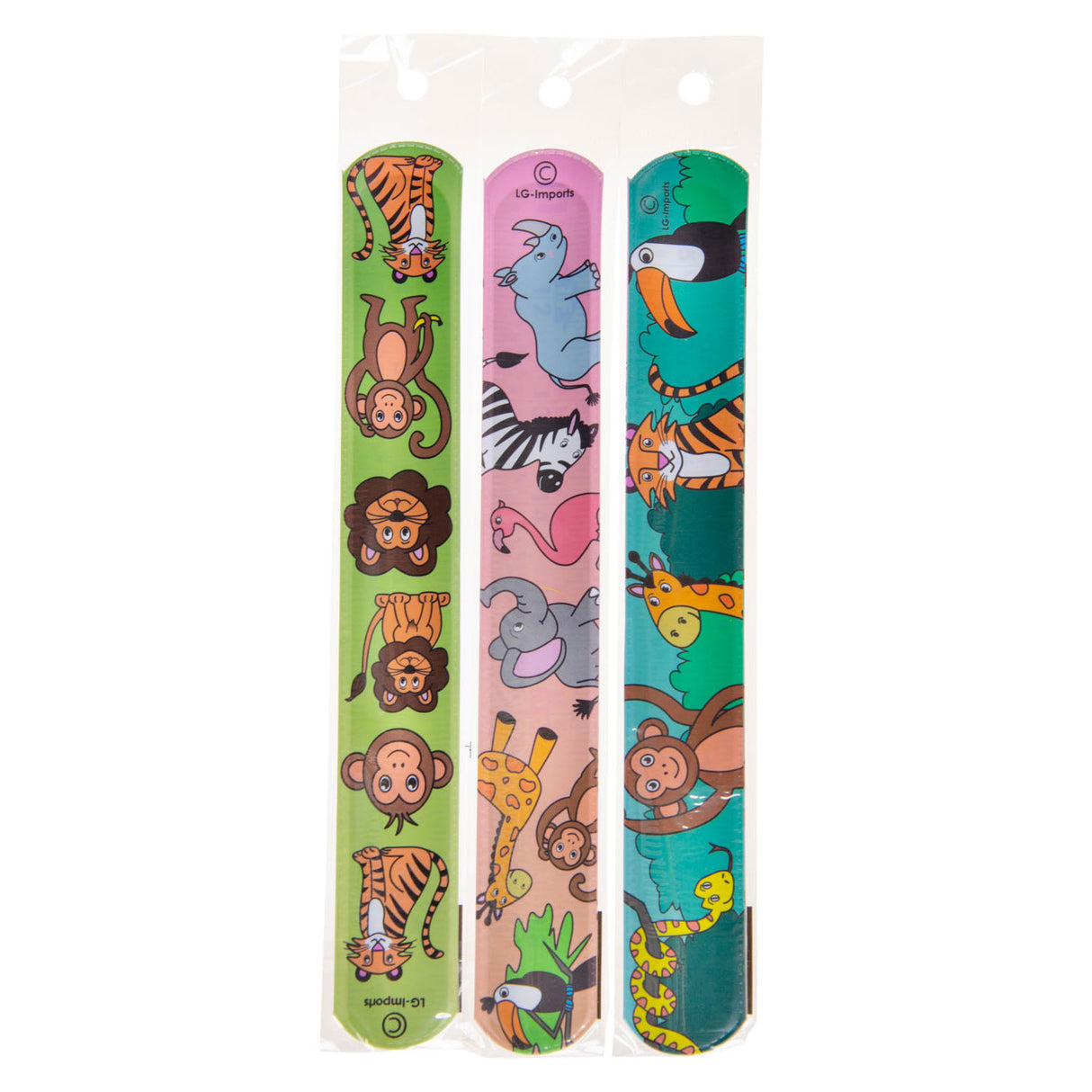 Duckiez Slap-Armband mit wilden Tieren