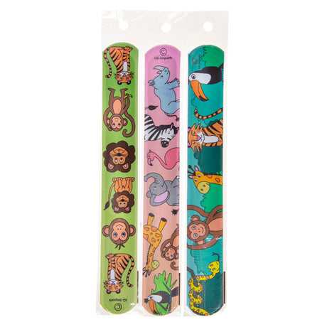 Duckiez Slap-Armband mit wilden Tieren