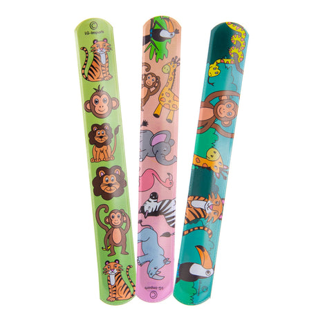 Duckiez Slap-Armband mit wilden Tieren