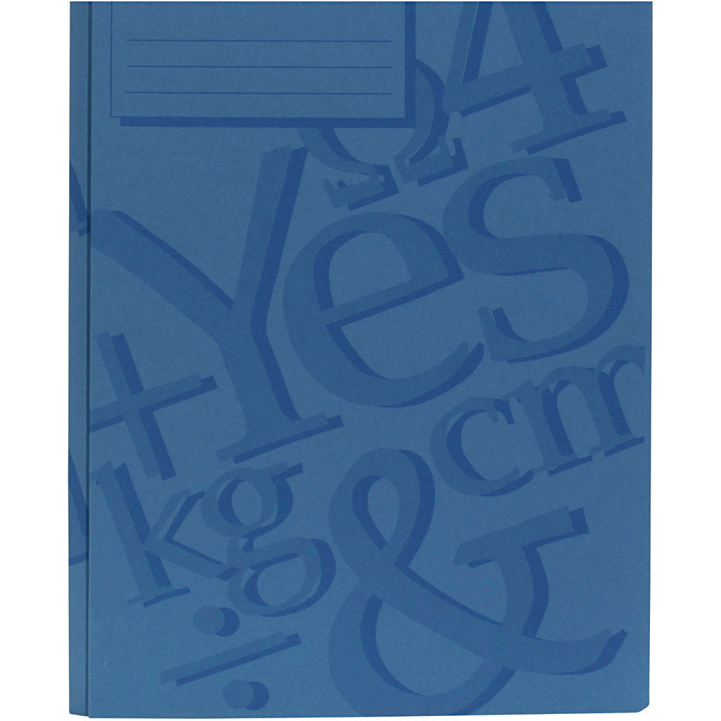 Arbeitsbuch, A4, blau, 100 Teile, 1 Box